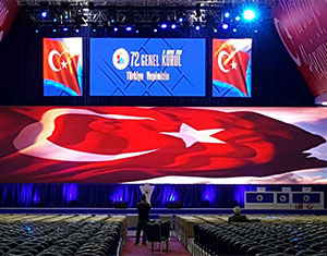 Turkish Chamber of Commerce and Industry P3 full color LED display